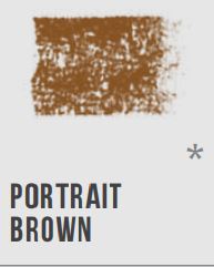 Conte Sketching Crayon Portrait Brown 234096