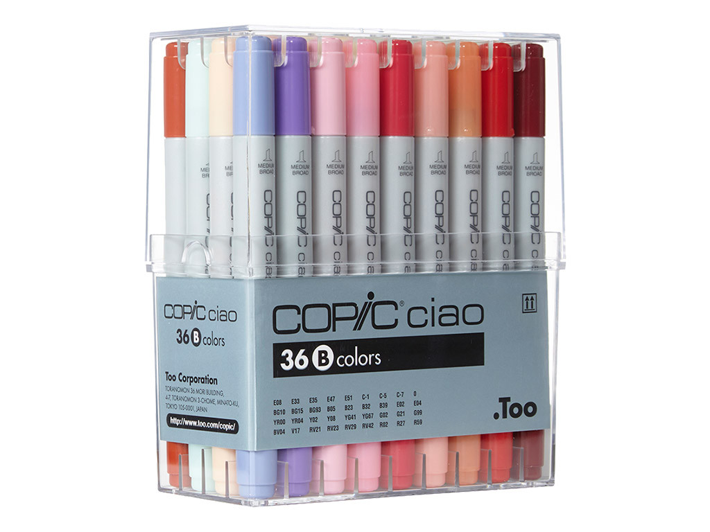 Copic Ciao Set 36pc B **ND**