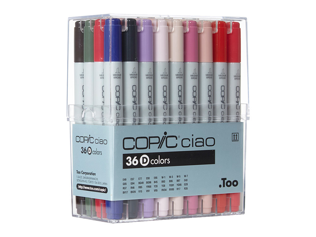 Copic Ciao Set 36pc D **ND**