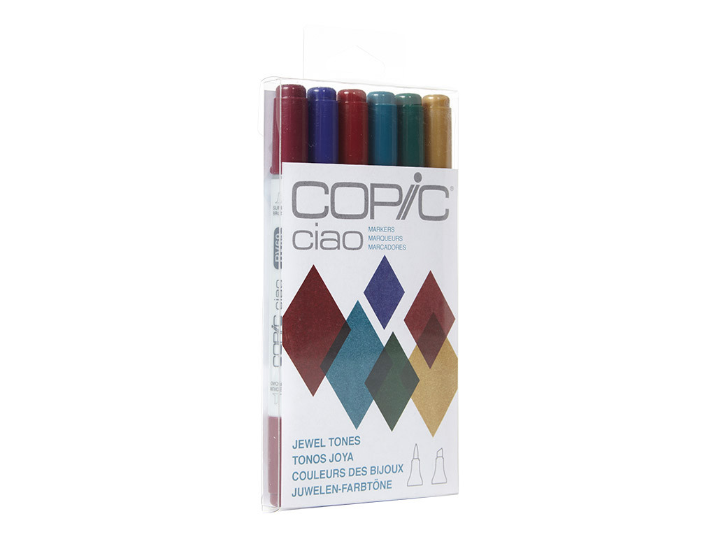 Copic Ciao Set 6pc Jewel Tones **ND**