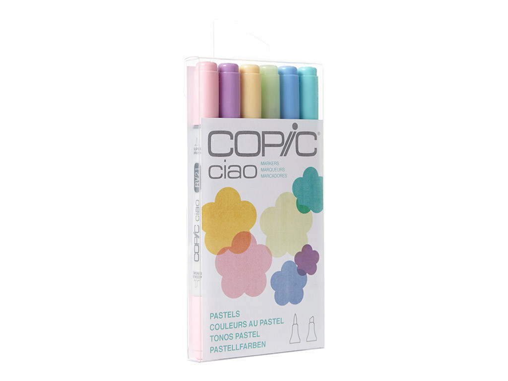 Copic Ciao Set 6pc Pastels tone **ND**