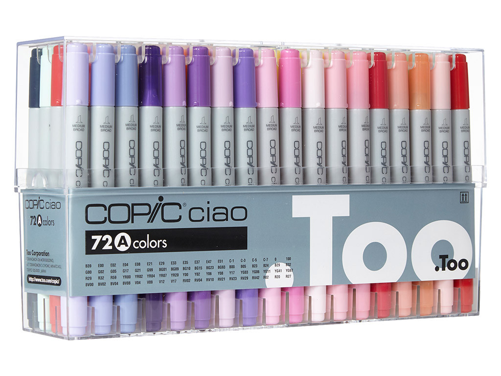 Copic Ciao Set 72pc A **ND**