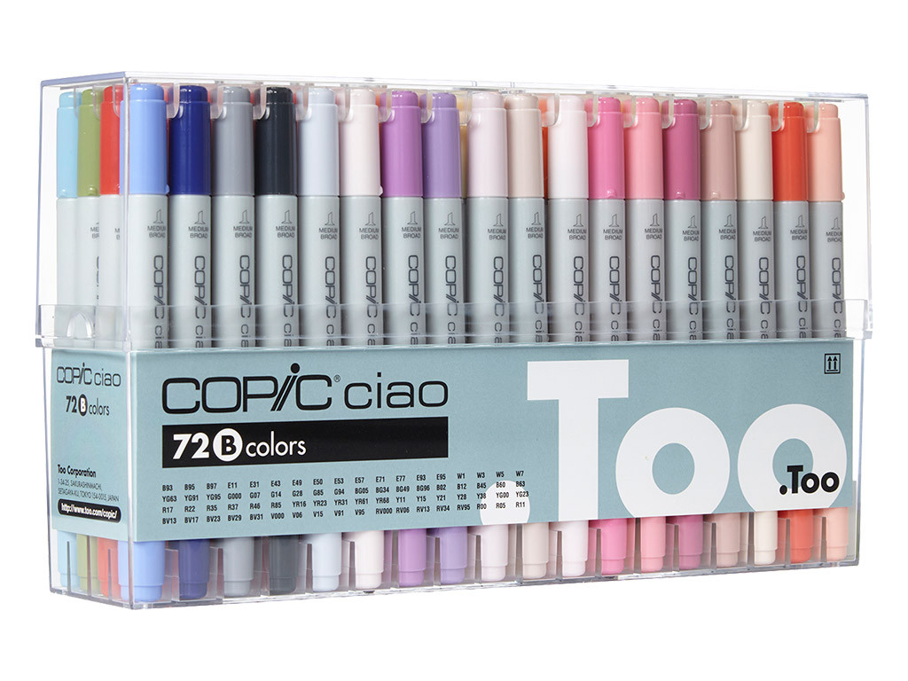 Copic Ciao Set 72pc B **ND**