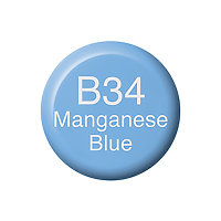 Copic Ink and Refill B34 Manganese Blue *ND*