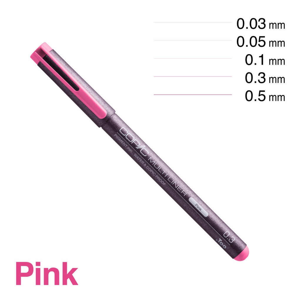 Copic Multiliner Pink 0.5 **ND**