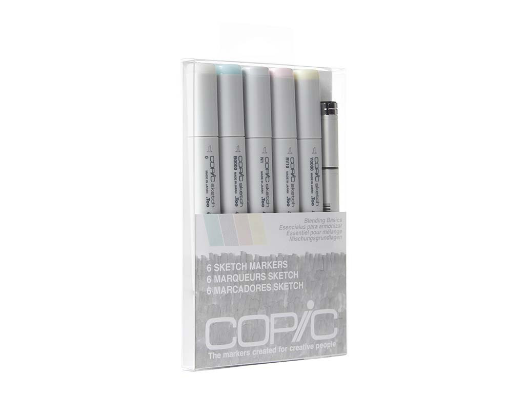 Copic Sketch Set 6pc Blending Basics **ND**