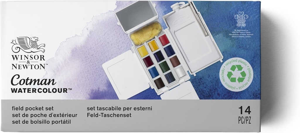 Cotman Watercolour Set Field Box