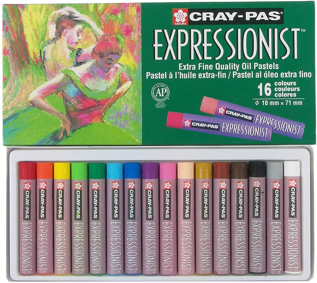 Cray-Pas Expressionist Oil Pastel Set 16