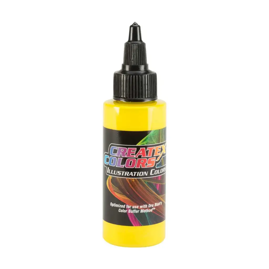 Createx Illustration Opaque Yellow 2oz