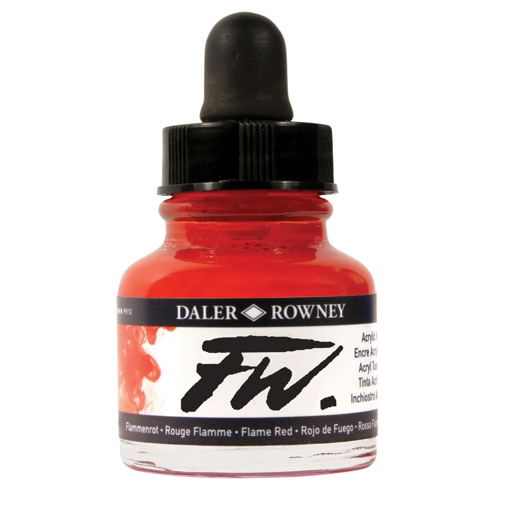 Daler Rowney FW Inks 1oz Burnt Umber