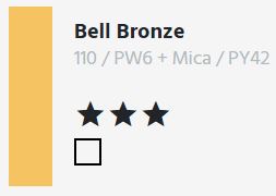 Daler Rowney FW Pearl Inks 1oz Bell Bronze