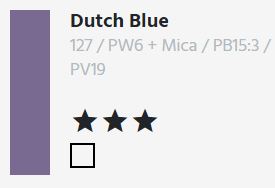 Daler Rowney FW Pearl Inks 1oz Dutch Blue