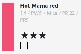 Daler Rowney FW Pearl Inks 1oz Hot Mama Red