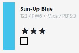 Daler Rowney FW Pearl Inks 1oz Sun-Up Blue