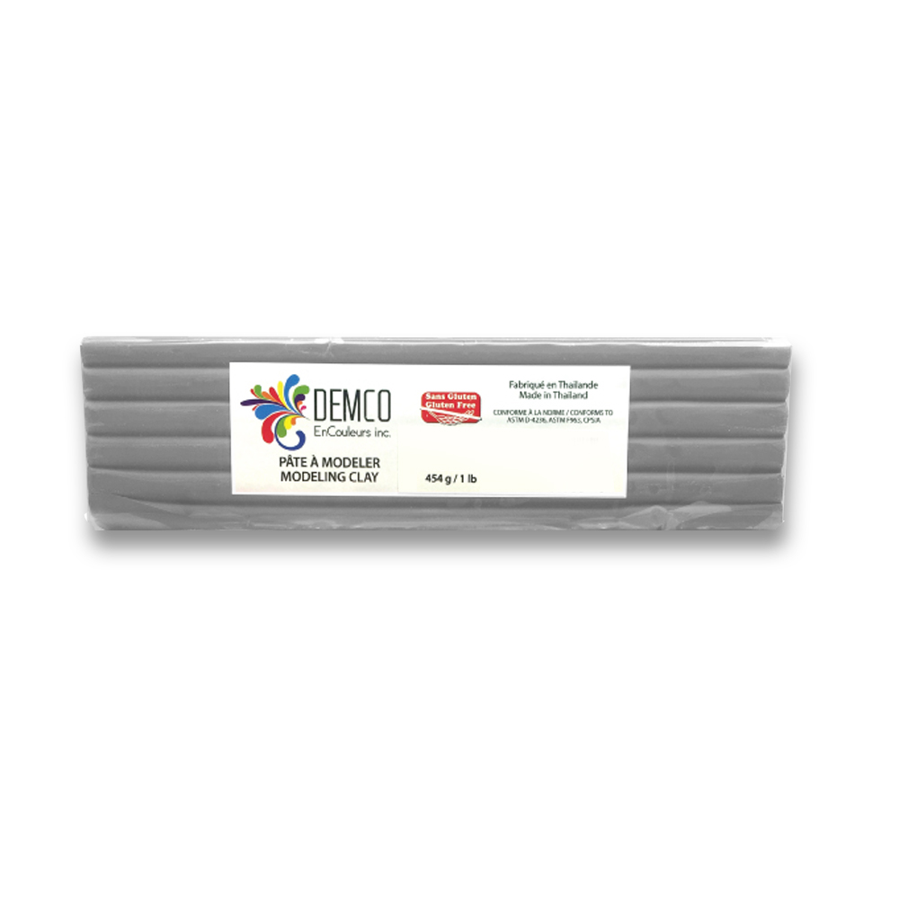 Demco Modeling Clay Gray 454g