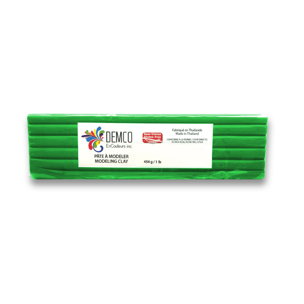 Demco Modeling Clay Light Green 454g