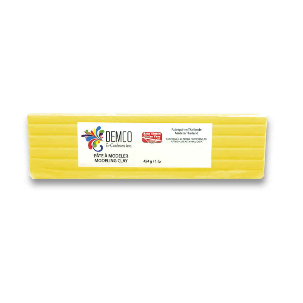 Demco Modeling Clay Yellow 454g