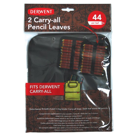 Derwent Carry-All Extra Leaves Holds 44 Pencils