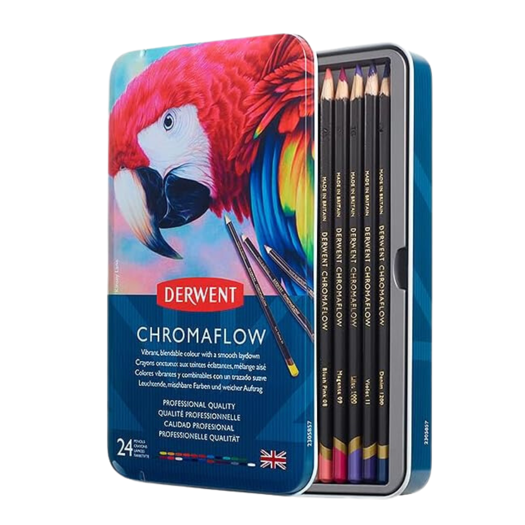 Derwent Chromaflow Coloured Pencil Set of 24