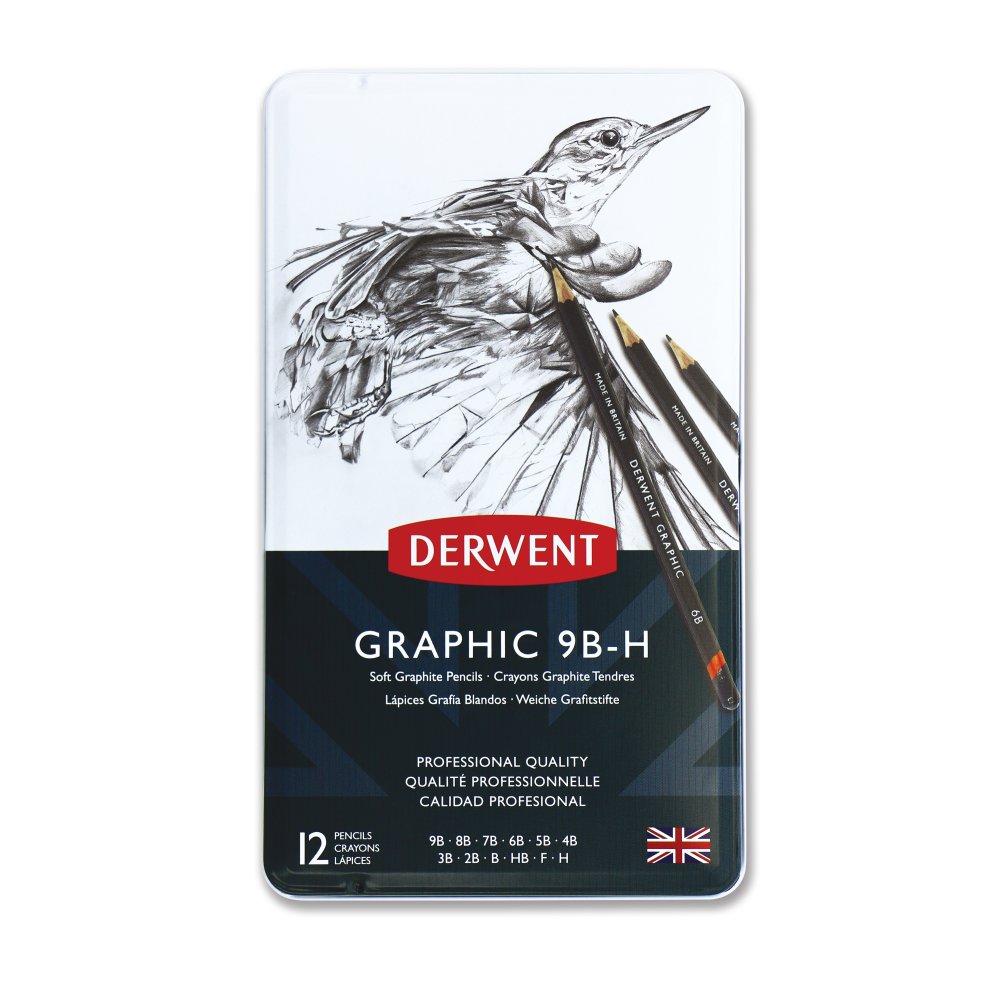 Derwent Graphic Pencil Set of 12 Sketch