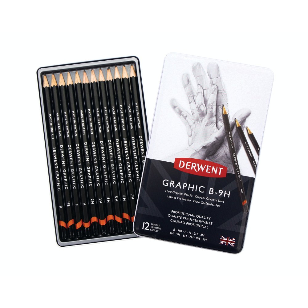 Derwent Graphic Pencil Set of 12 Technic