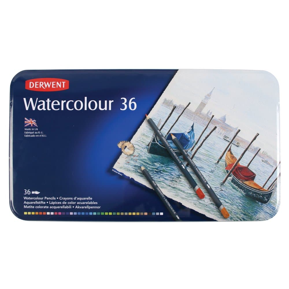 Derwent Watercolour Pencil Set 36