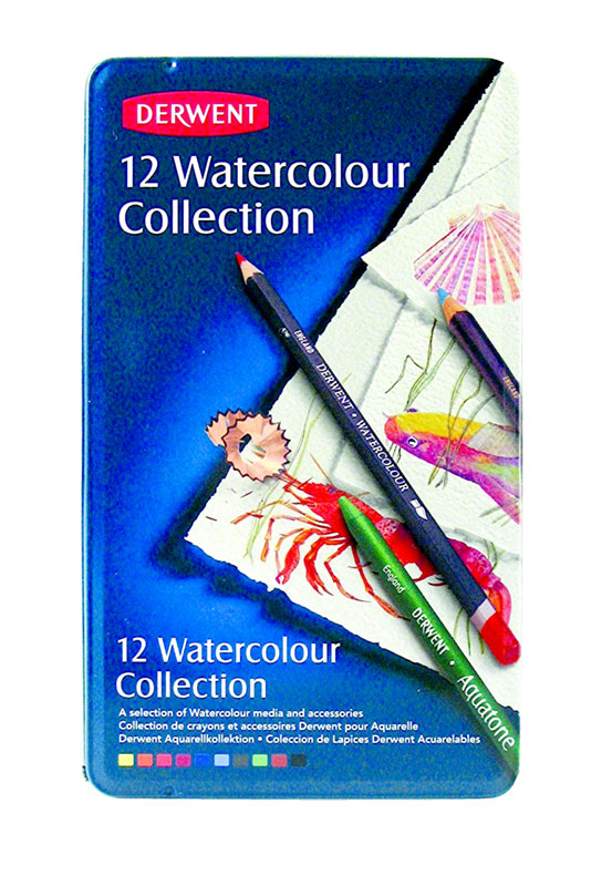 Derwent WC Pencils Collection Tin 12