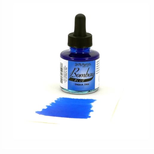 Dr.PH Martin's Bombay Inks Blue