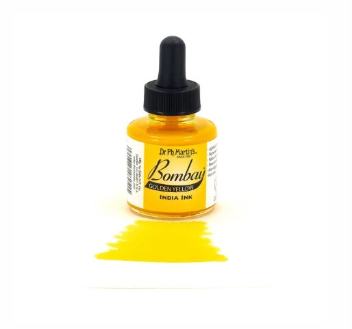 Dr.PH Martin's Bombay Inks Golden Yellow