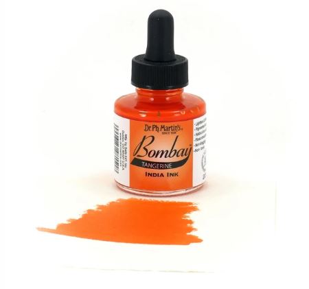 Dr.PH Martin's Bombay Inks Tangerine