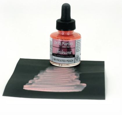 Dr.PH Martin's Iridescent Calligraphy Colours Frosted Peach *ND*
