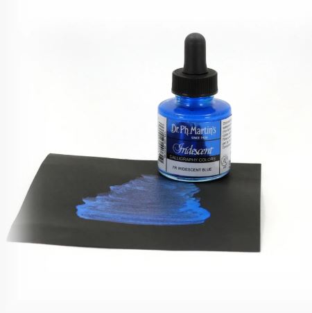 Dr.PH Martin's Iridescent Calligraphy Colours Iridescent Blue *ND*