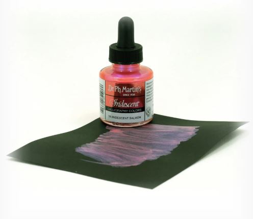 Dr.PH Martin's Iridescent Calligraphy Colours Iridescent Salmon *ND*