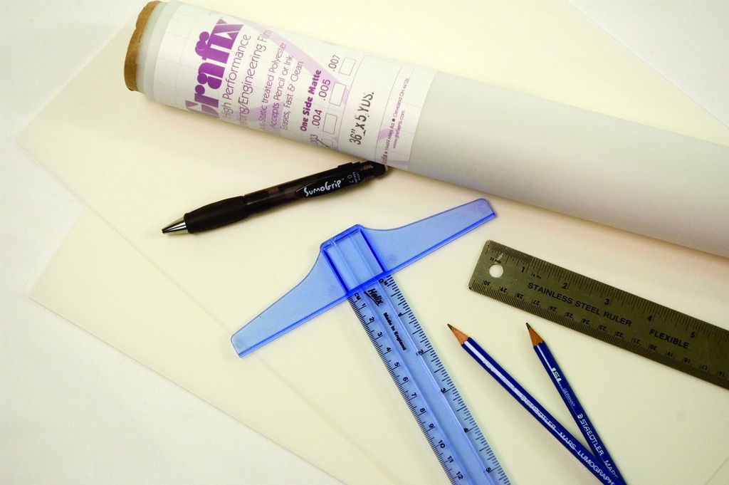 Drafting Film .005 Matte 1 side 24x36