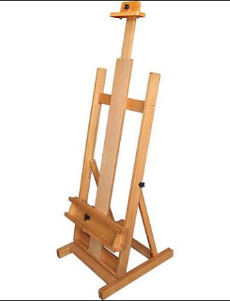 Easel Art Alternatives Marin Soild Wood / Square Base