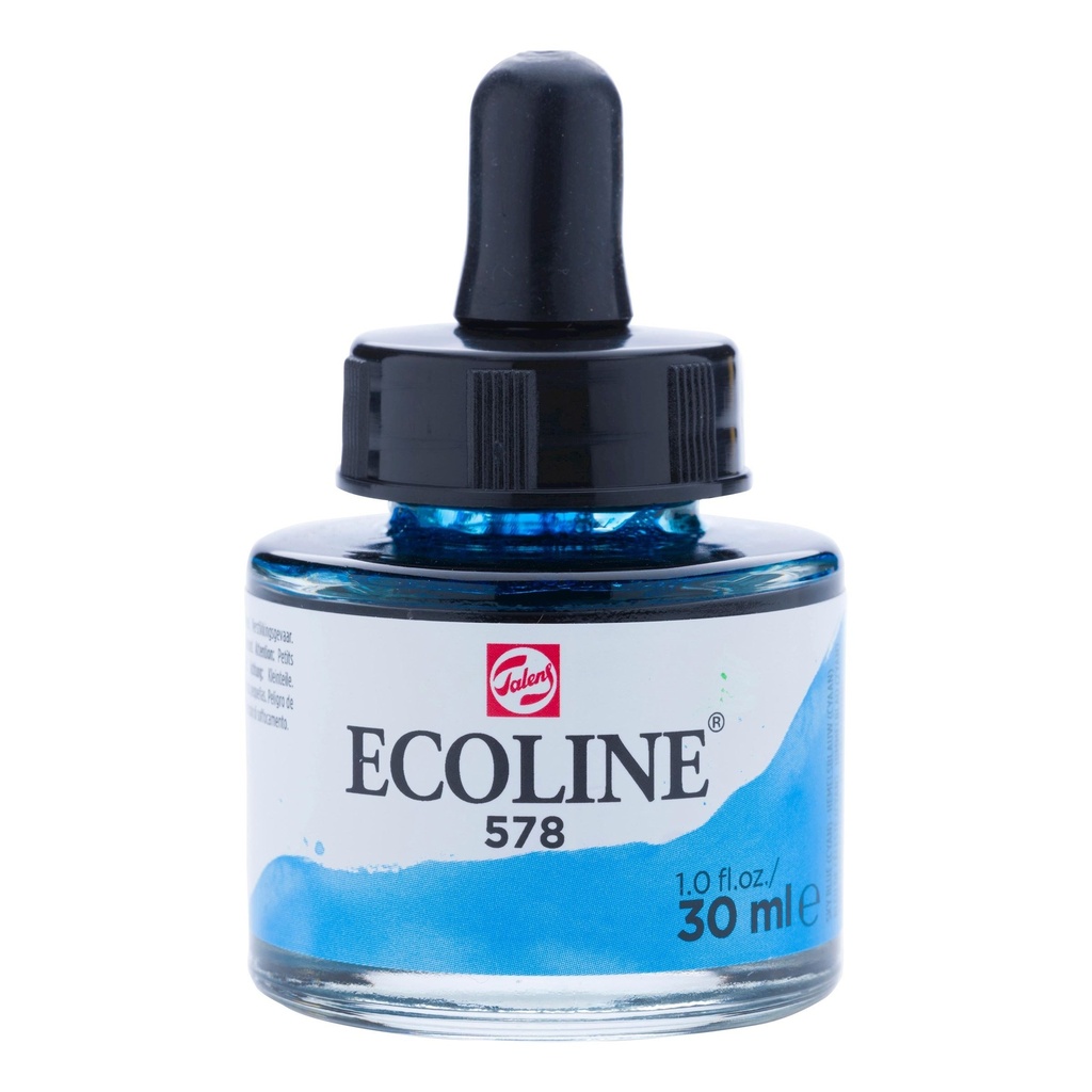 Ecoline Ink Sky Blue (Cyan) 30ml