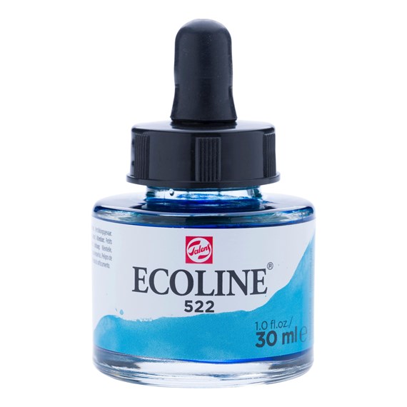 Ecoline Ink Turquoise Blue 30ml
