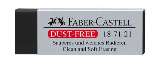 Eraser Faber Castell Dust-Free Black Vinyl
