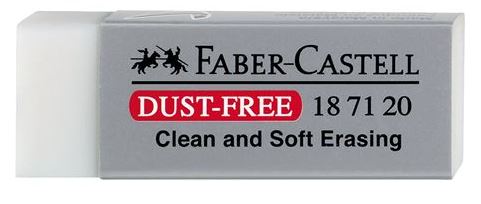 Eraser Faber Castell Dust-Free White Vinyl