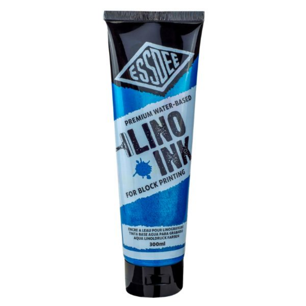 Essdee Block Printing Ink 300ml Pearlescent Blue