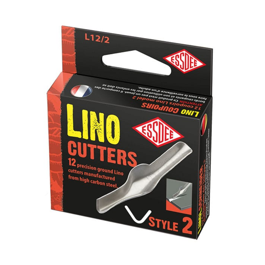 Essdee Lino Cutter Blades Style 2 (12 pack)