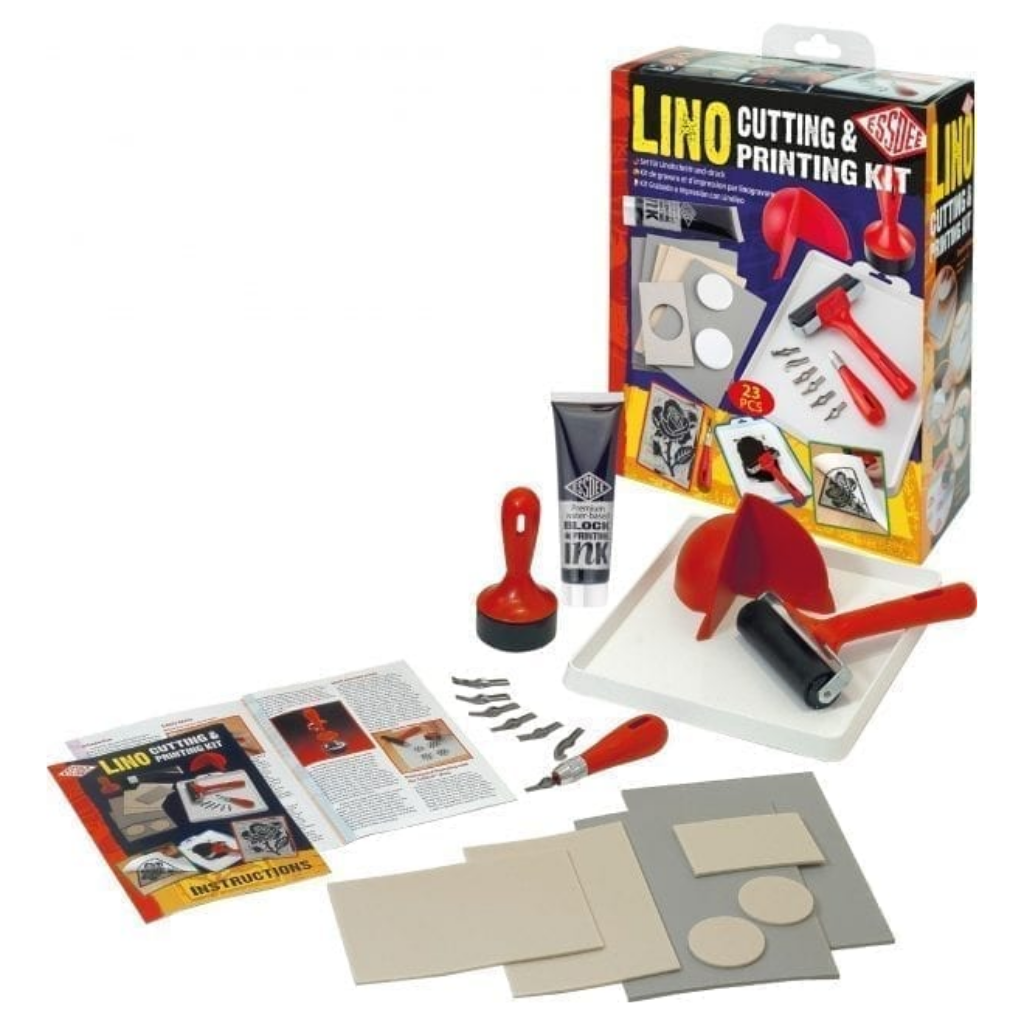 Essdee Lino Cutting and Printing Kit 23pcs