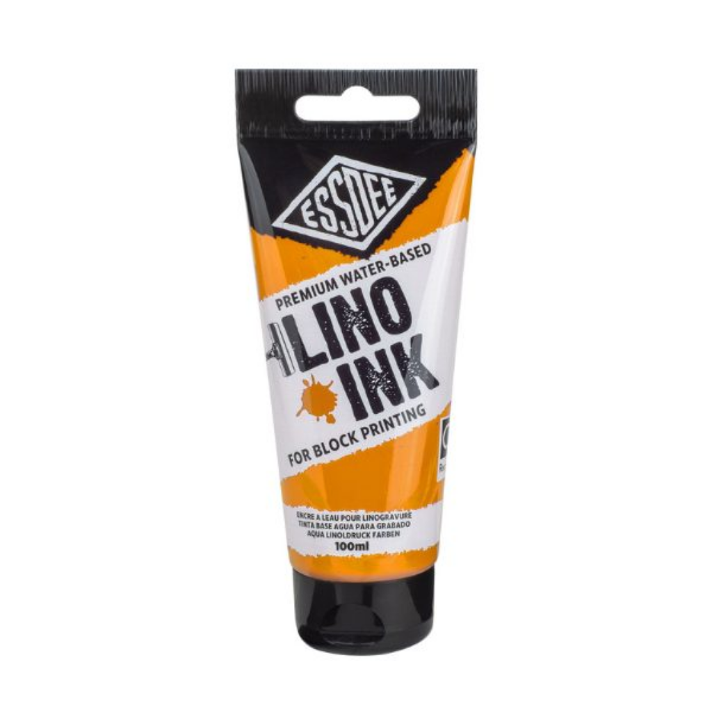 Essdee Premium Water-Based Block Printing Ink Orange
