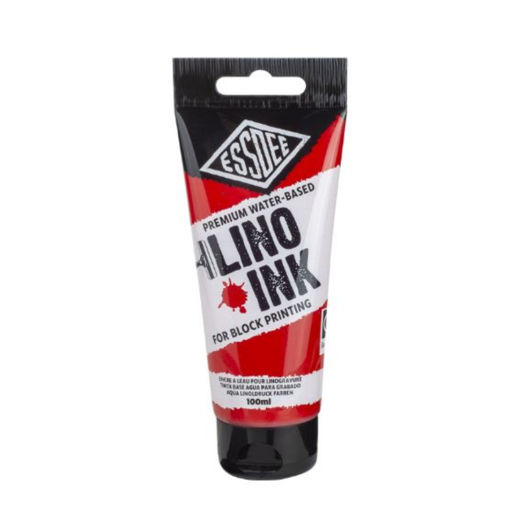 Essdee Premium Water-Based Block Printing Ink Red