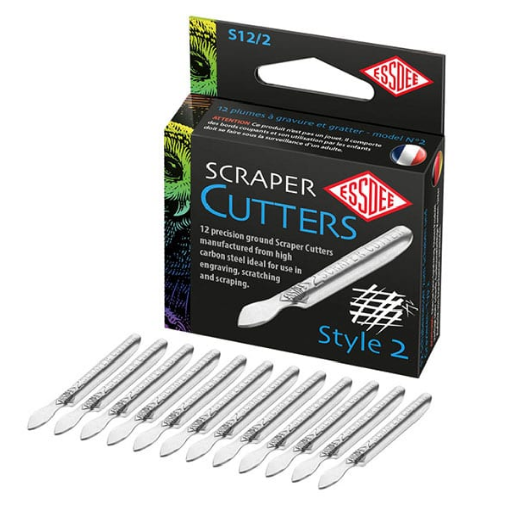 Essdee Scraper Cutters Style 2 Box of 12