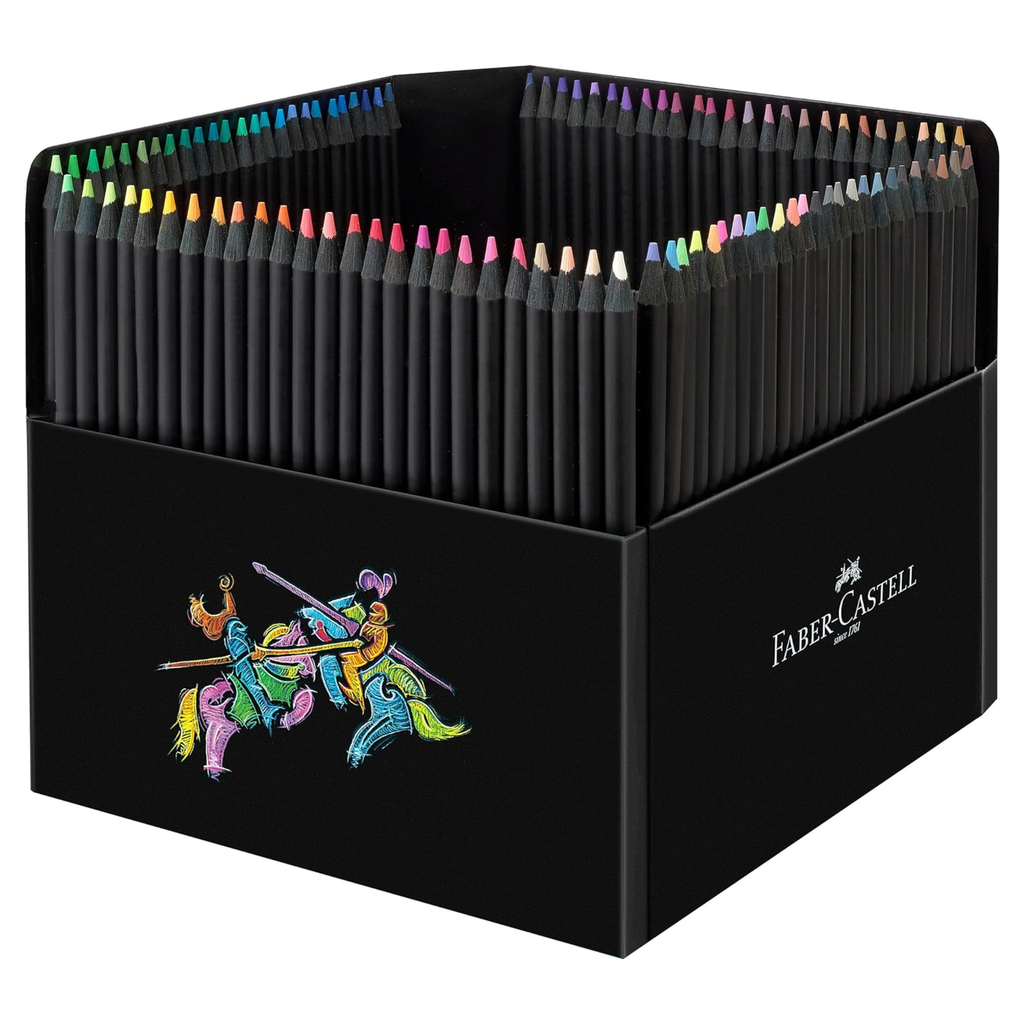 Faber Castell Black Edition 100 Coloured Pencil Set
