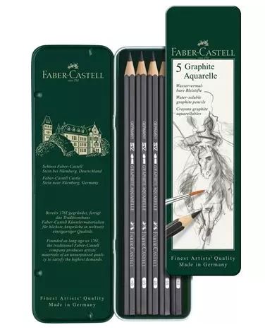 Faber Castell Drawing Pencil Aquarelle Set of 5