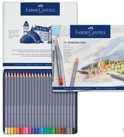 Faber Castell Goldfaber Aqua Pencil Set of 24 **ND**