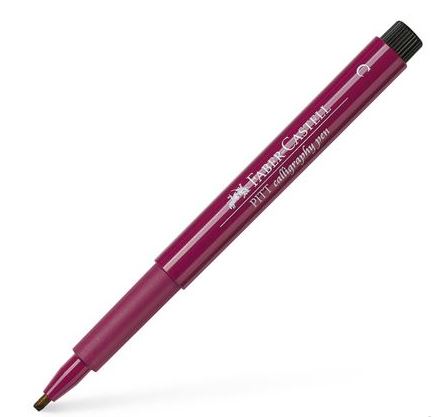 Faber Castell Pitt Pen Magenta 133 Calligraphy