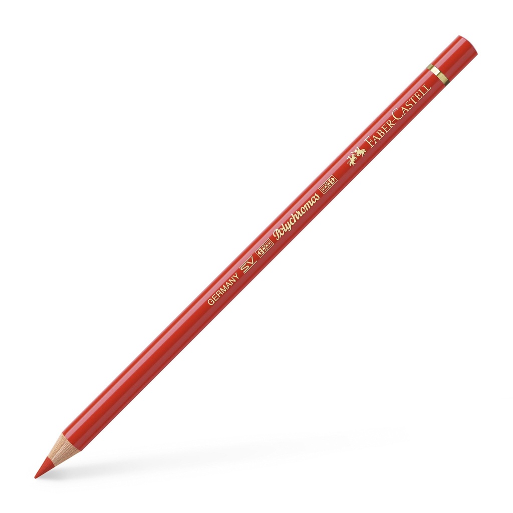 Faber Castell Polychromos Pencil Light Cadmium Red